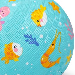 BALLON CAOUTCHOUC 13 CM "MER" - LITTLE L