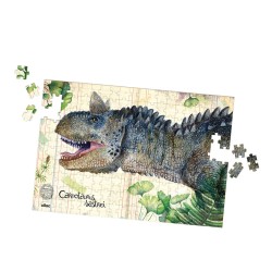 COFFRET DE 3 PUZZLES DINOSAURES 200 PIECES+POSTERS-MUSEUM D'HISTOIRE NATURELLE - VILAC