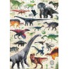 PUZZLE DINOSAURES 500 PIECES-MUSEUM D'HISTOIRE NATURELLE - VILAC