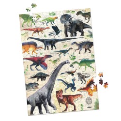 PUZZLE DINOSAURES 500 PIECES-MUSEUM D'HISTOIRE NATURELLE - VILAC