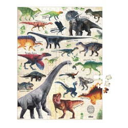 PUZZLE DINOSAURES 500 PIECES-MUSEUM D'HISTOIRE NATURELLE - VILAC