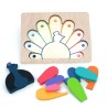 PUZZLE ENCASTREMENT PAON ANDY - VILAC