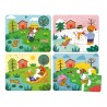 4 PUZZLES EVOLUTIFS 4 SAISONS - VILAC