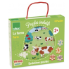 4 PUZZLES EVOLUTIFS FERME - VILAC