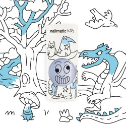 VERNIS BLEU NACRE MERLIN - NAILMATIC