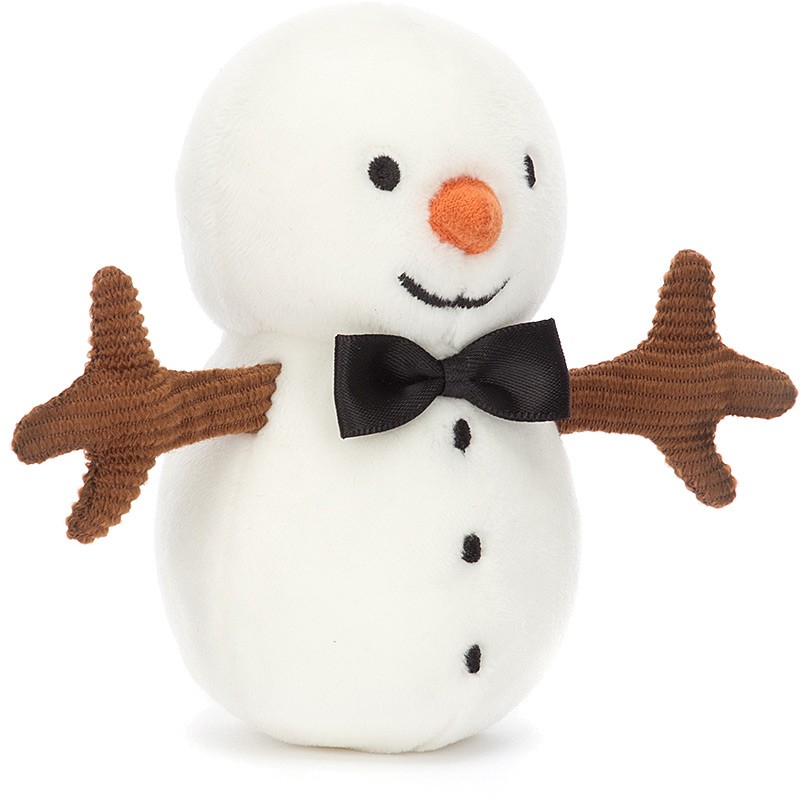 FESTIVE FOLLY BONHOMME DE NEIGE SNOWMAN - JELLYCAT