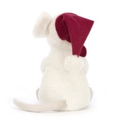 SOURIS MERRY MOUSE AVEC UN SUCRE D'ORGE CANDY CANE - JELLYCAT