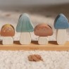 CHAMPIGNONS A EMPILER EN BOIS FOREST FRIENDS - LITTLE DUTCH