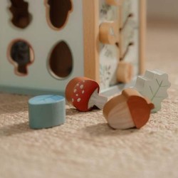 CUBE D'ACTIVITES EN BOIS FOREST FRIENDS - LITTLE DUTCH