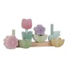 FLEURS A EMPILER EN BOIS FAIRY GARDEN - LITTLE DUTCH