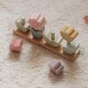 FLEURS A EMPILER EN BOIS FAIRY GARDEN - LITTLE DUTCH