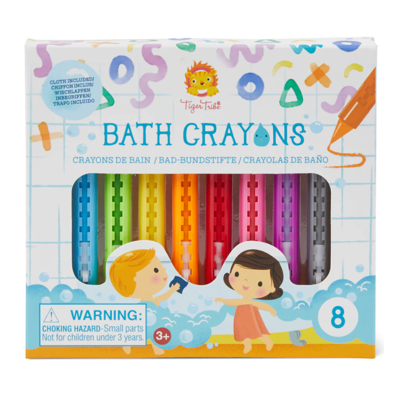 CRAYONS POUR LE BAIN - TIGER TRIBE