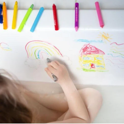 CRAYONS POUR LE BAIN - TIGER TRIBE