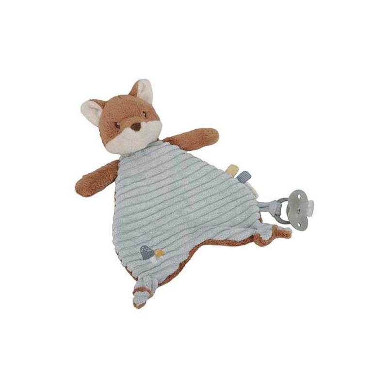 DOUDOU PELUCHE PLAT RENARD FOREST FRIENDS - LITTLE DUTCH