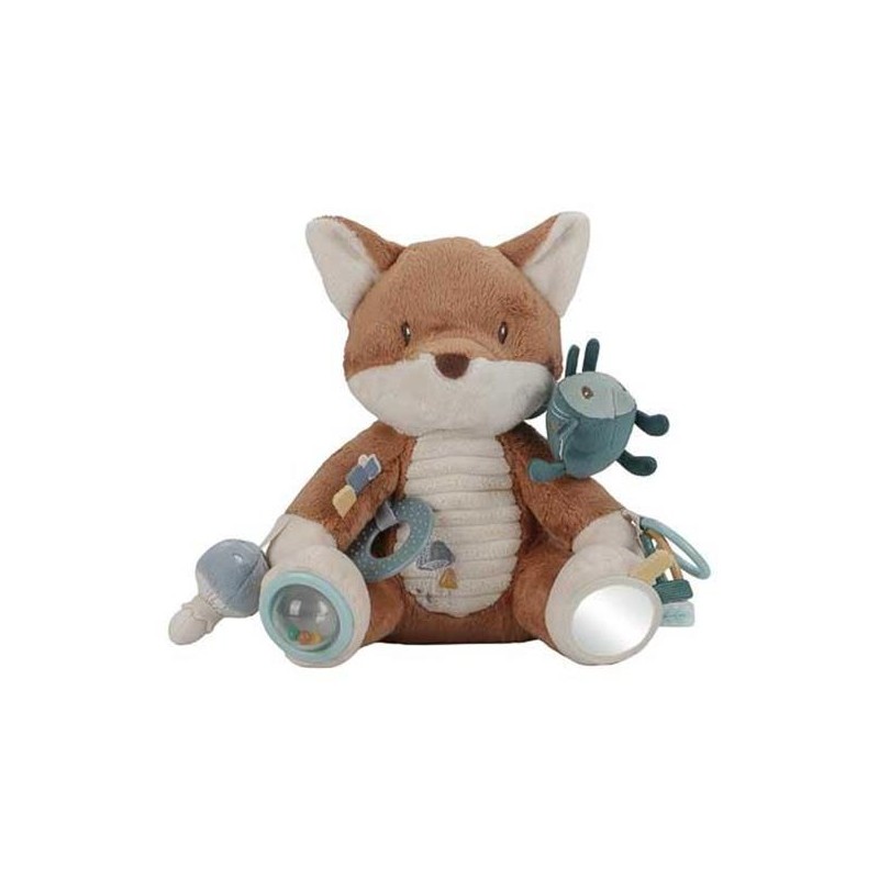 PELUCHE D'ACTIVITÉS RENARD FOREST FRIENDS - LITTLE DUTCH