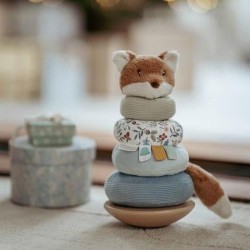 RENARD A EMPILER DOUDOU ET BOIS " FOREST FRIENDS" - LITTLE DUTCH