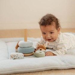 RENARD A EMPILER DOUDOU ET BOIS " FOREST FRIENDS" - LITTLE DUTCH