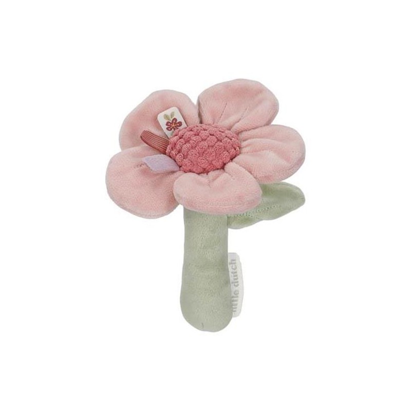 HOCHET PELUCHE FLEUR FAIRY GARDEN - LITTLE DUTCH