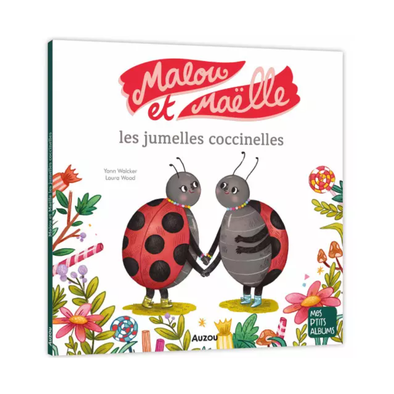 MALOU ET MAËLLE LES JUMELLES COCCINELLES - AUZOU