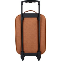 VALISE A ROULETTES CAPPUCCINO OURS - KIDZROOM