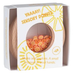 DONUT SENSORIEL ORANGES - PETIT BOUM