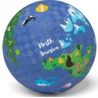 BALLON CAOUTCHOUC 13 CM "MONDE" - LITTLE L