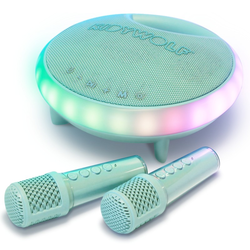 KIDYKARAOKÉ ENCEINTE KARAOKE PORTABLE - KIDYWOLF