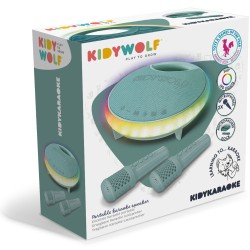 KIDYKARAOKÉ ENCEINTE KARAOKE PORTABLE - KIDYWOLF