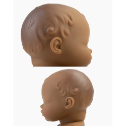 POUPÉE VINTAGE FONCÉE LEONIE - MINIKANE