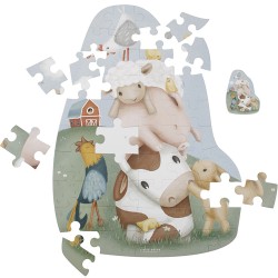 PUZZLE DE SOL EN CARTON XL LITTLE FARM - LITTLE DUTCH