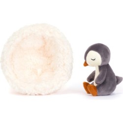 PINGOUIN DANS SON NID HIBERNATING PENGUIN - JELLYCAT