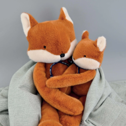 LE RENARD MÉLOÉ 56 CM FAUVE - MAILOU