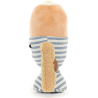 OEUF A LA COQUE ET SA MOUILLETTE AMUSEABLE EGGETHA EGG & LANCE SOLDIER - JELLYCAT