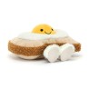 OEUF AU PLAT SUR TOAST AMUSEABLE EGGLANTINE EGG ON TOAST - JELLYCAT