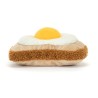 TARTINE AMUSEABLE EGGLANTINE EGG ON TOAST - JELLYCAT