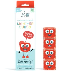 CUBES LUMINEUX SAMMY ROUGE...