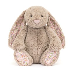 BLOSSOM BUNNY HUGE BEIGE PETAL - JELLYCAT