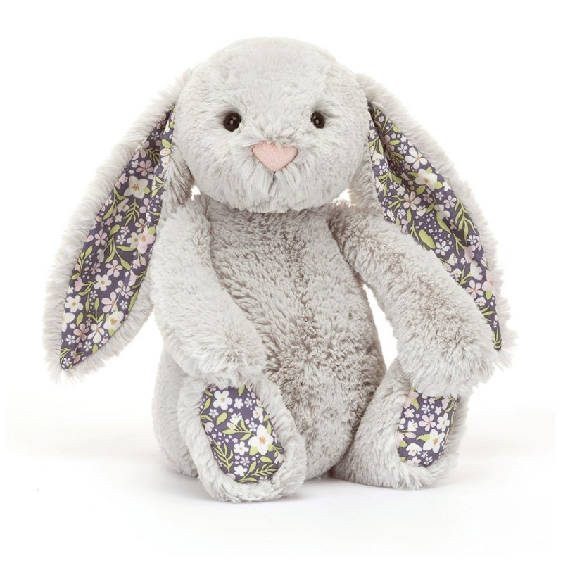 BLOSSOM BUNNY MEDIUM SILVER BLOOM - JELLYCAT