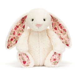 BLOSSOM BUNNY MEDIUM CREAM BERRY - JELLYCAT