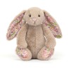 BLOSSOM BUNNY LITTLE BEIGE PETAL - JELLYCAT