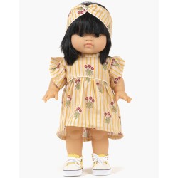 ROBE DAISY ET SON HEADBAND CROISE PAQUERETTES - MINIKANE