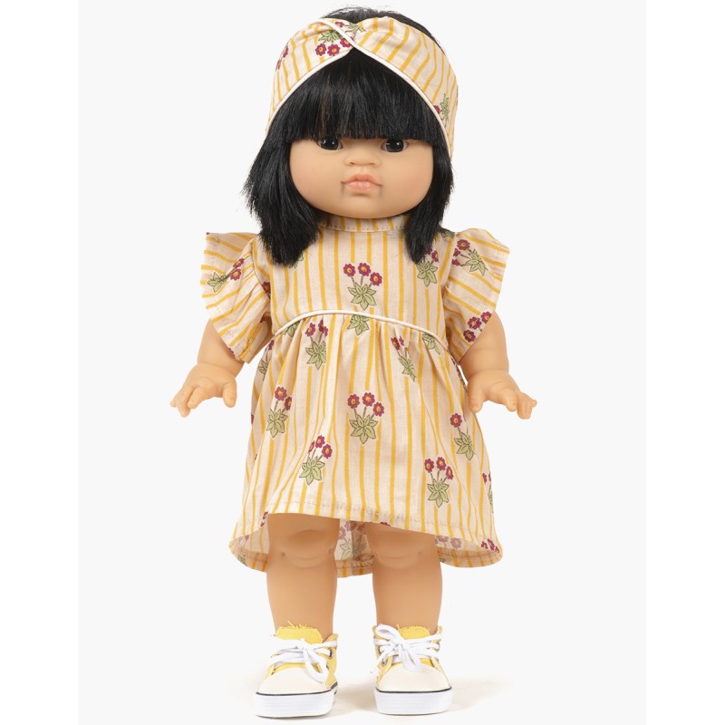 ROBE DAISY ET SON HEADBAND CROISE PAQUERETTES - MINIKANE