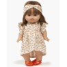 ROBE DAISY MOLLETON FELINE ET SON HEADBAND - MINIKANE